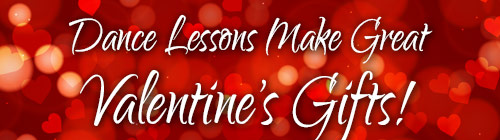 Valentines Day Dance Lessons Gift Certificates